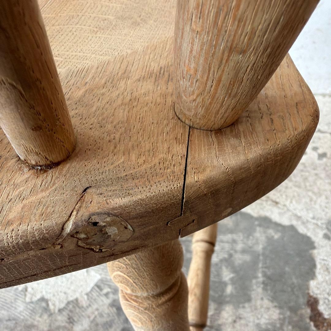 ビンテージ　ダイニングチェア　カフェチェア　剥離加工　no5