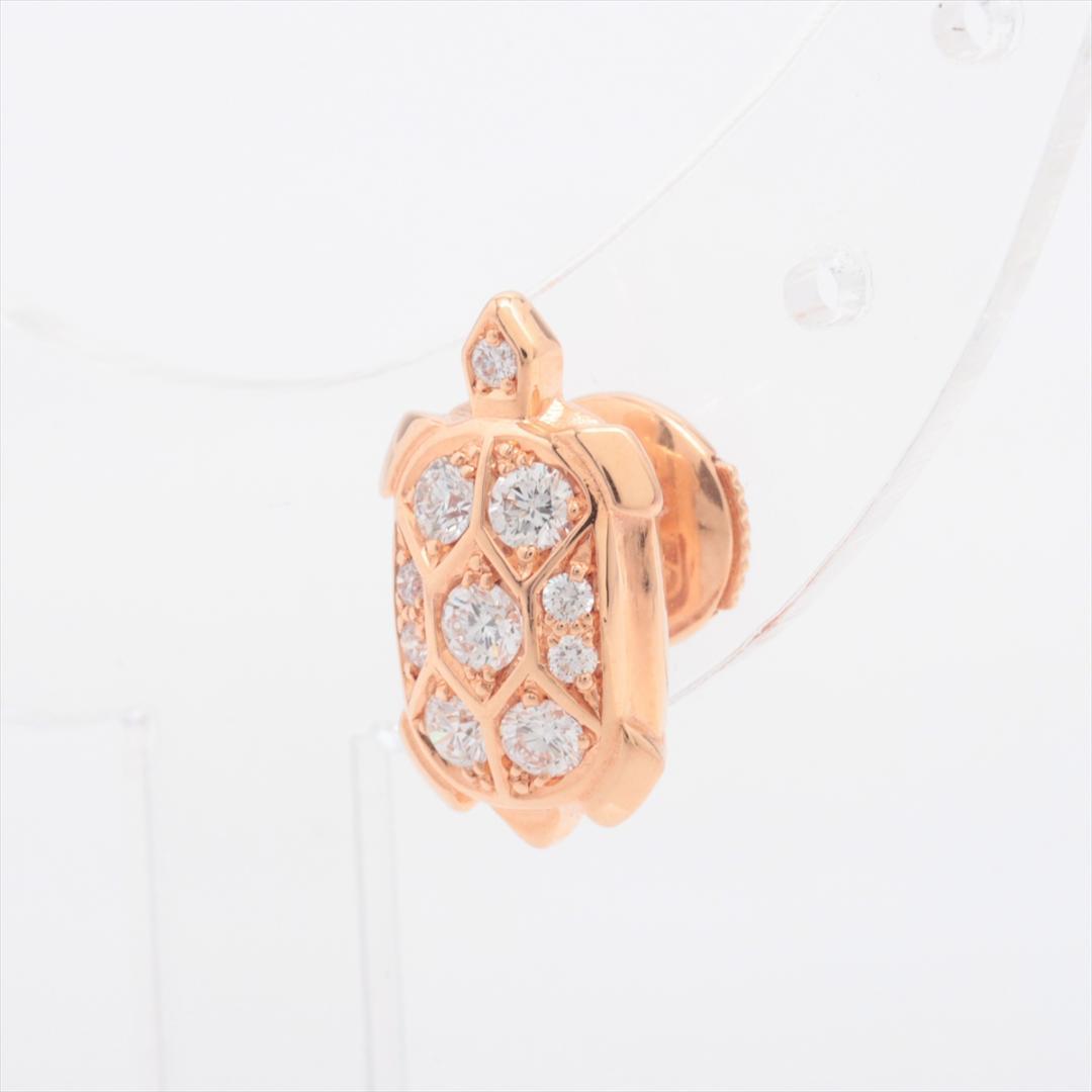 Cartier★カルティエ トーチュ ダイヤ シングルピアス 750(PG)