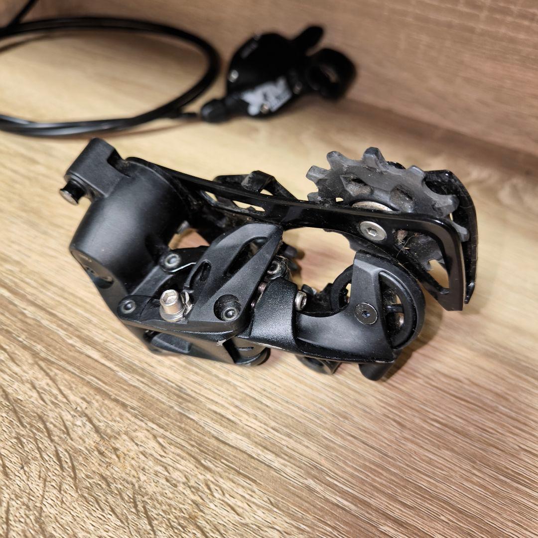 【低走行】SRAM NX 11s リアディレイラー ロングケーブル付