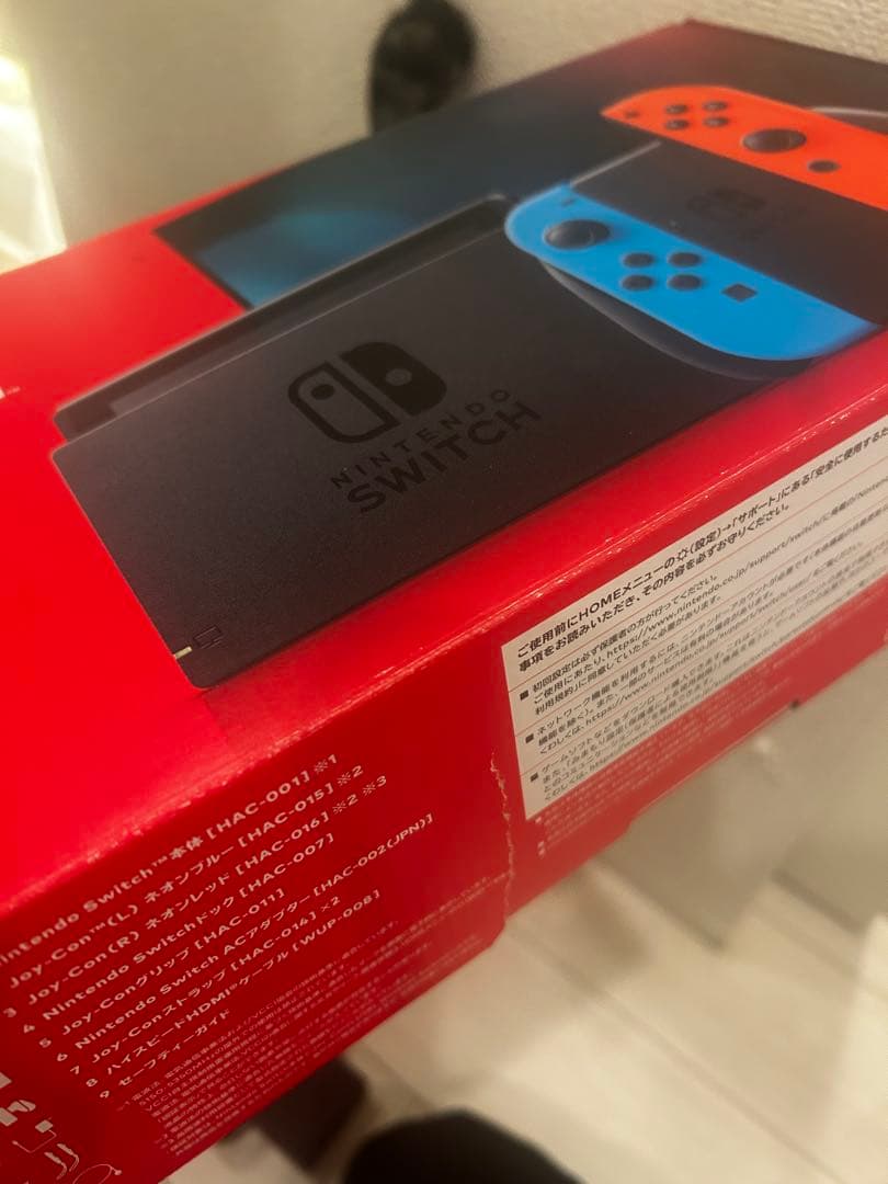 Nintendo Switch 赤/青 本体 コントローラー付き