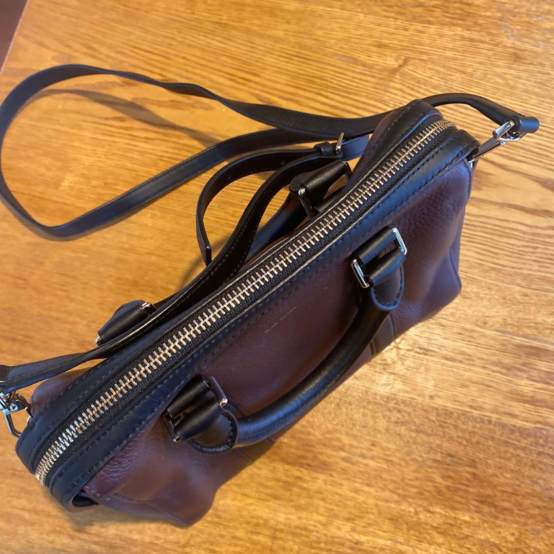Paul Smith 本革　バッグ(ショルダー使用可)ワイン色