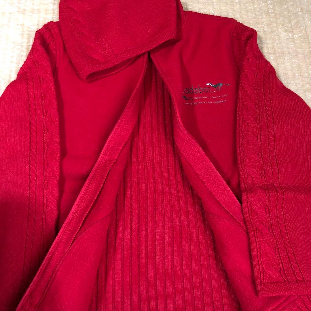 adabatニットパーカー