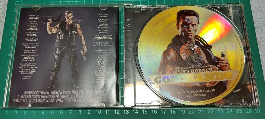コマンドー サウンドトラック 2000枚限定