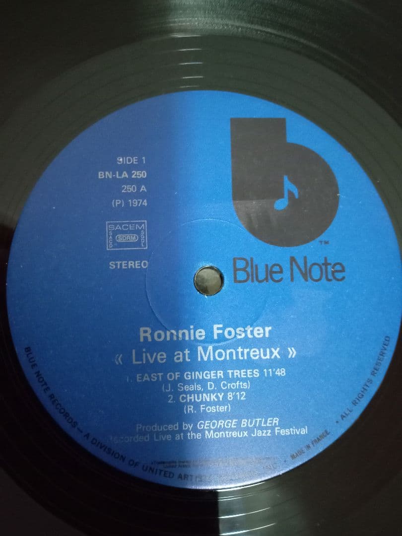 Ronnie Foster　レアグルーヴ　JAZZ FUNK bluenote