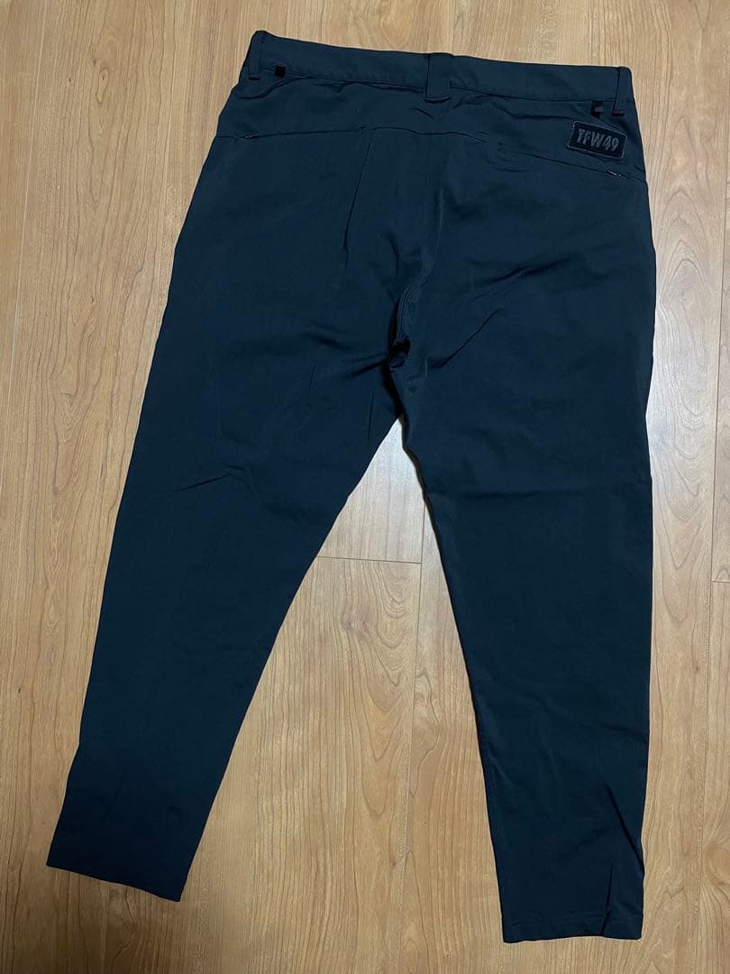 TFW49 アンクルスリムパンツ　ブラック　XL ゴルフ