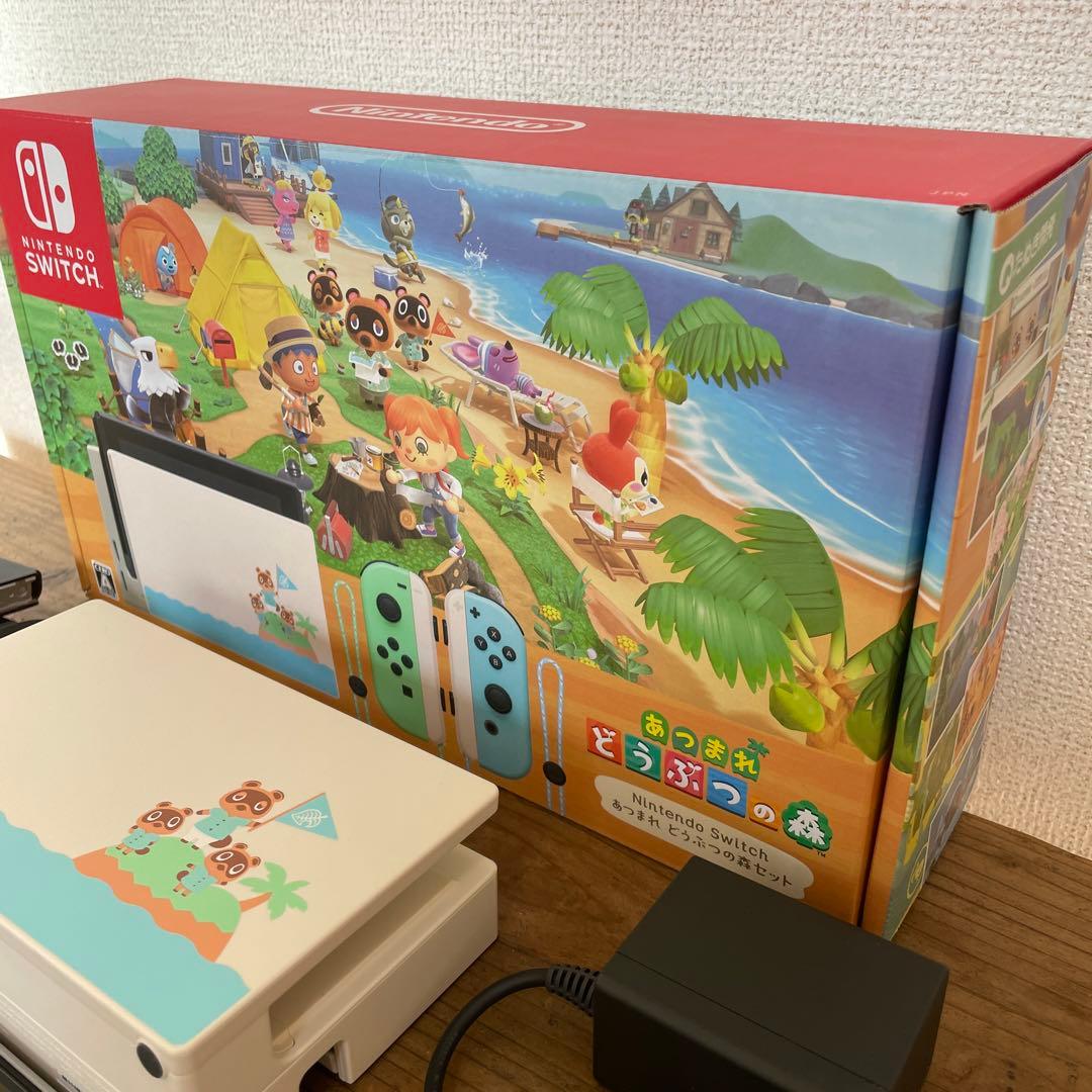 Nintendo Switchあつまれどうぶつの森セット+ケース