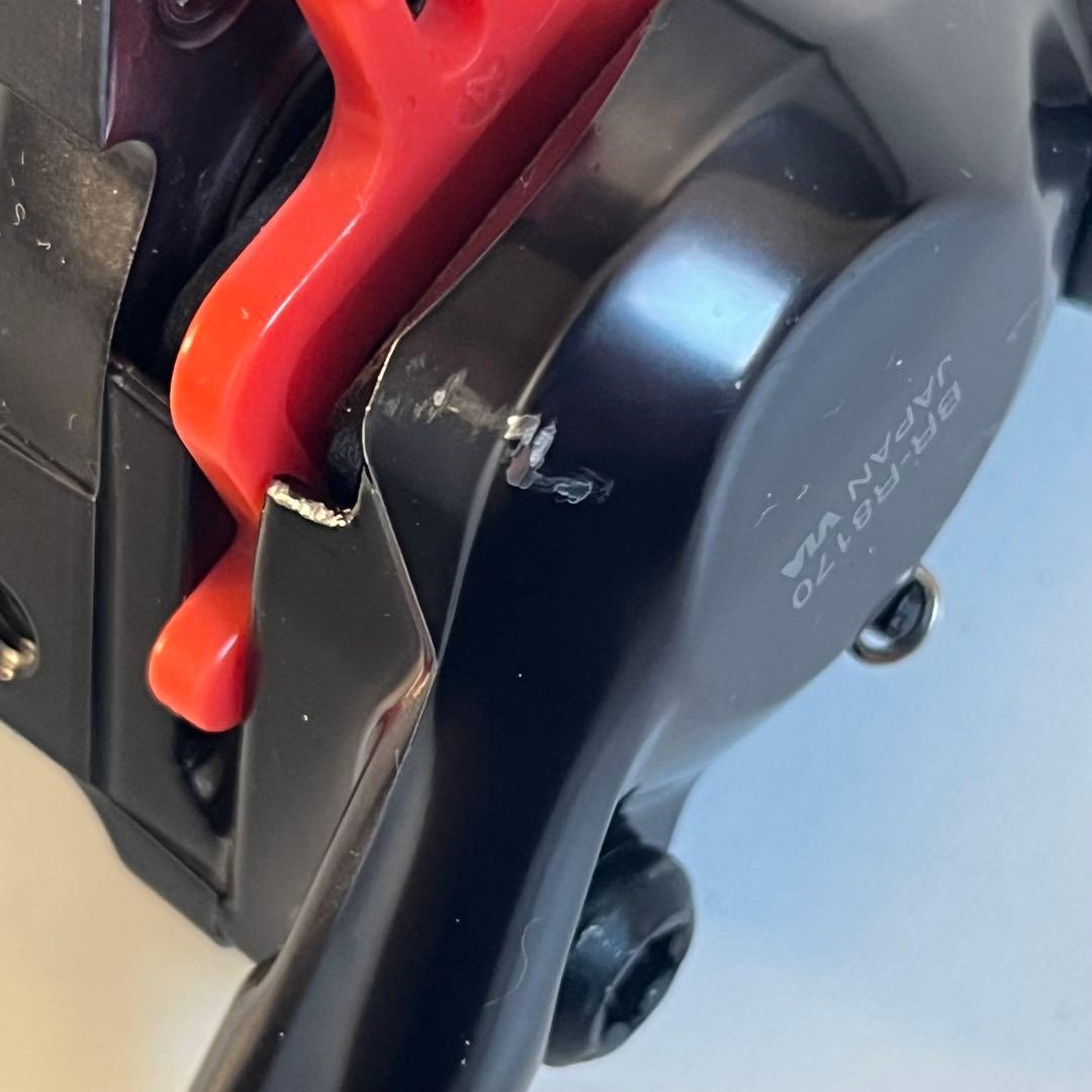 【ほぼ未使用】SHIMANO ULTEGRA BR-R8170 油圧ブレーキ