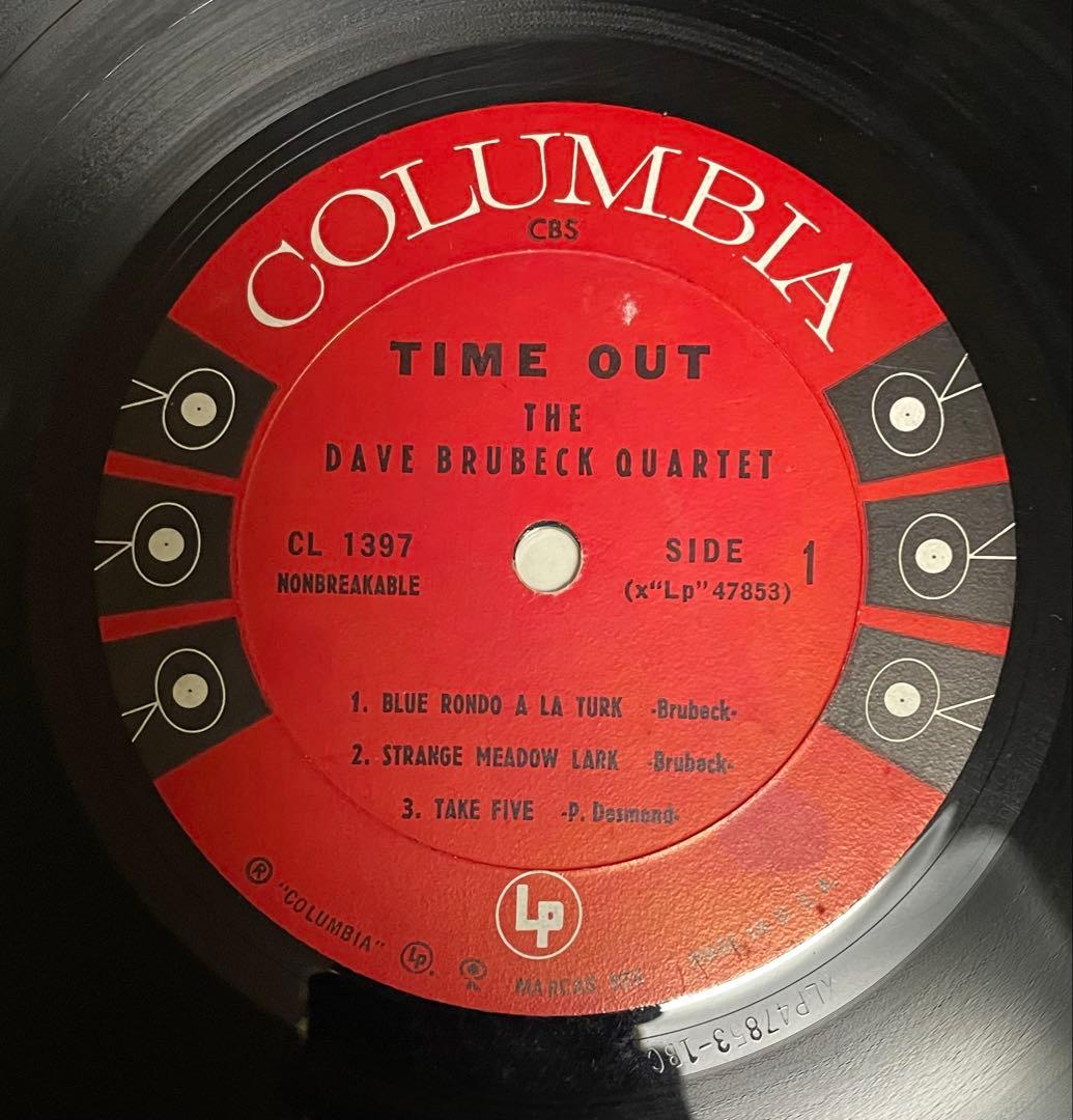 TIME OUT /DAVE BRUBECK QUARTET オリジナルレコード