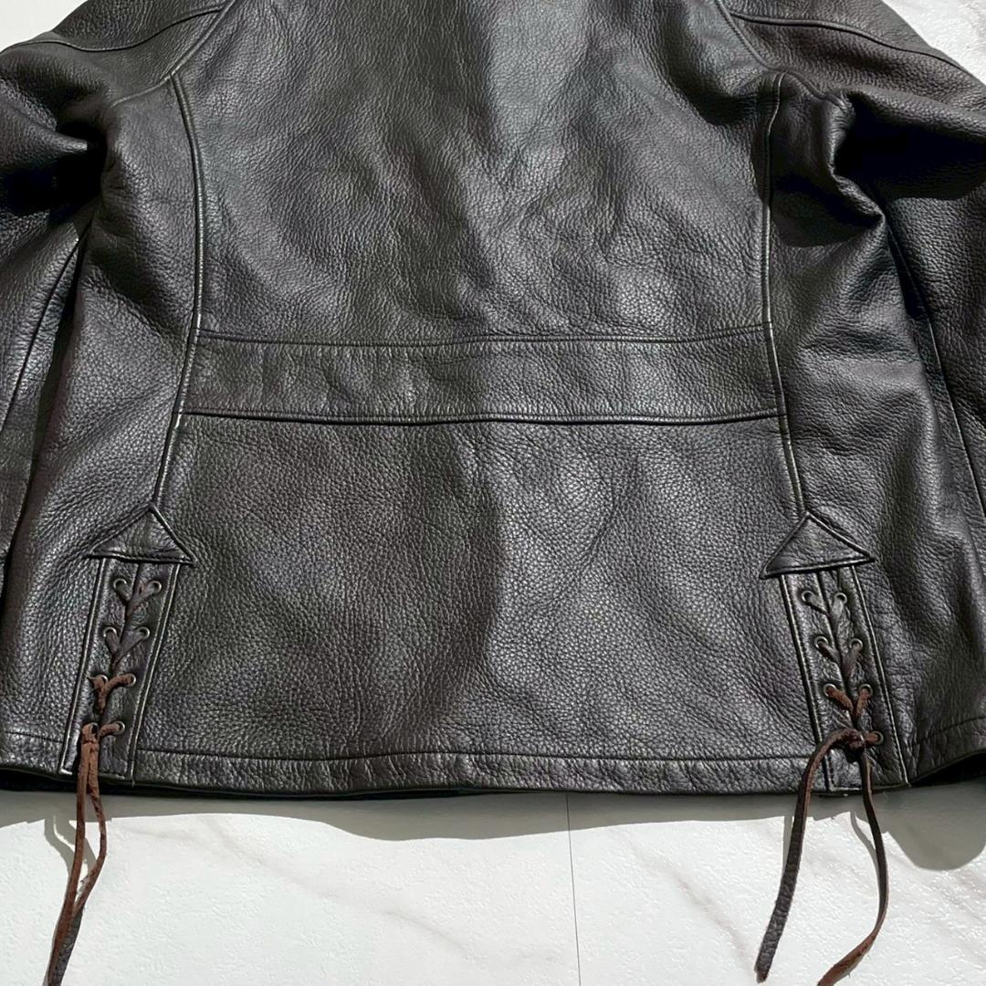 レア　NEXUS7 MADMAXX　ディアスキン　鹿革　レオパード　レザー　黒