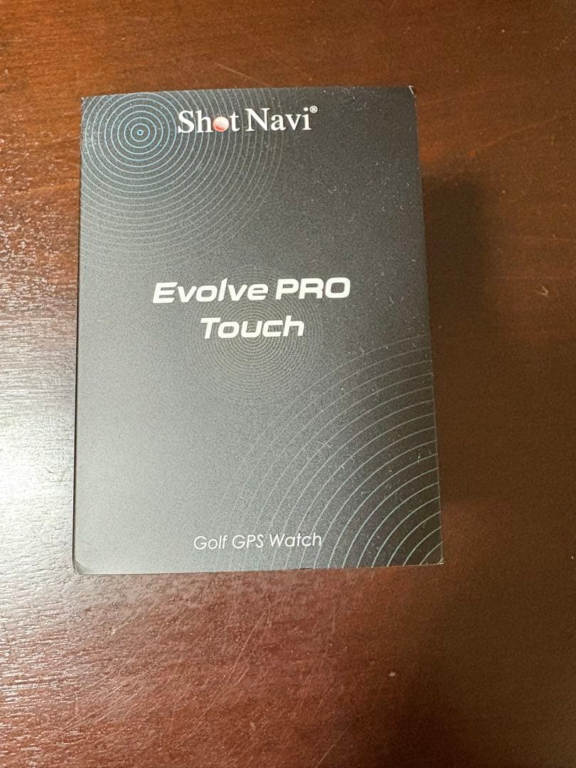Shot Navi Evolve PRO Touch GPS ウォッチ　黒