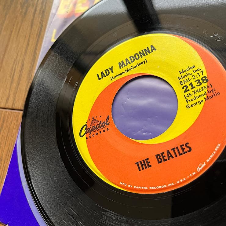 USオリジナル盤 ビートルズ LADY MADONNA