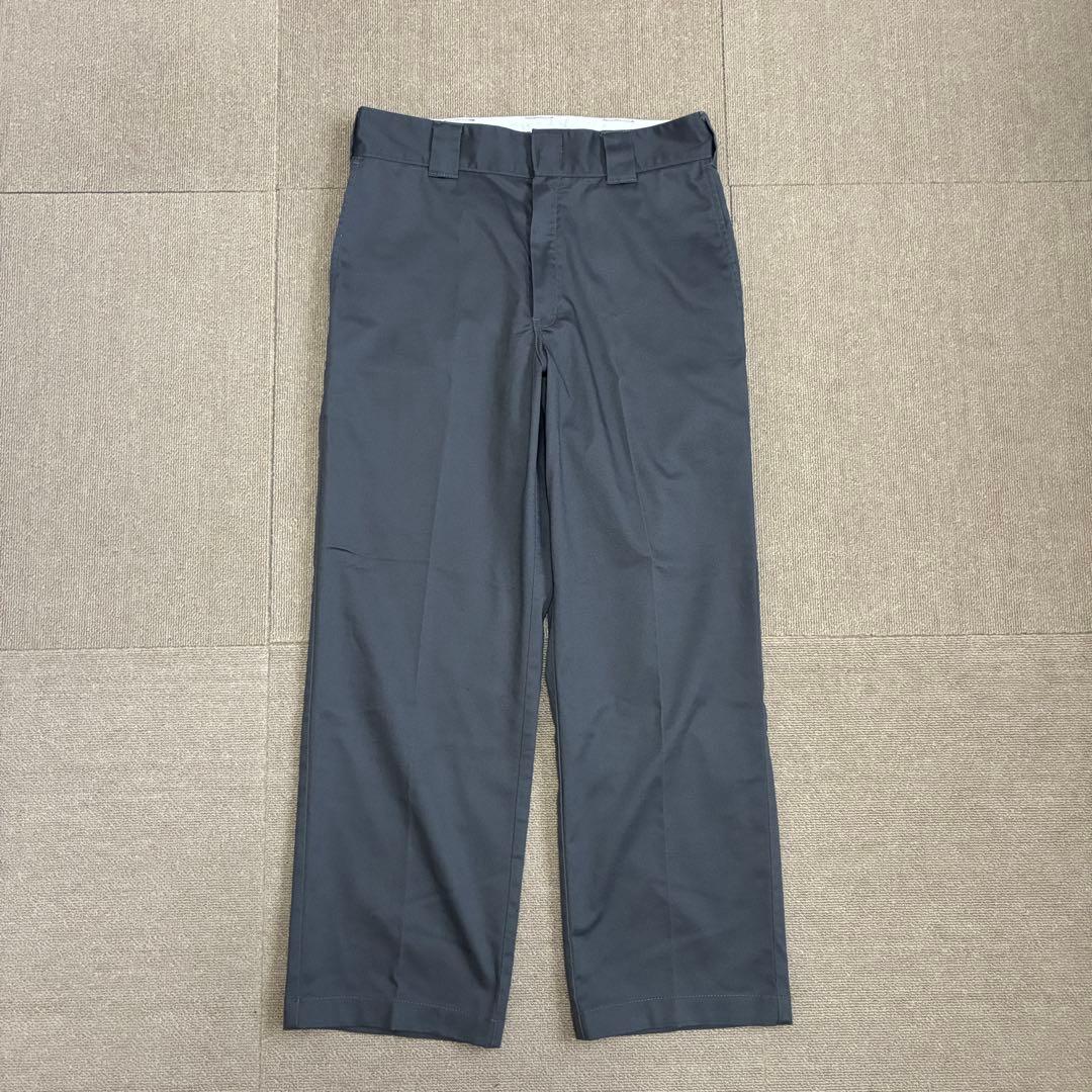 アンダーR 別注 ディッキーズ ワークパンツ 32 ワイド グレー ロンハーマン