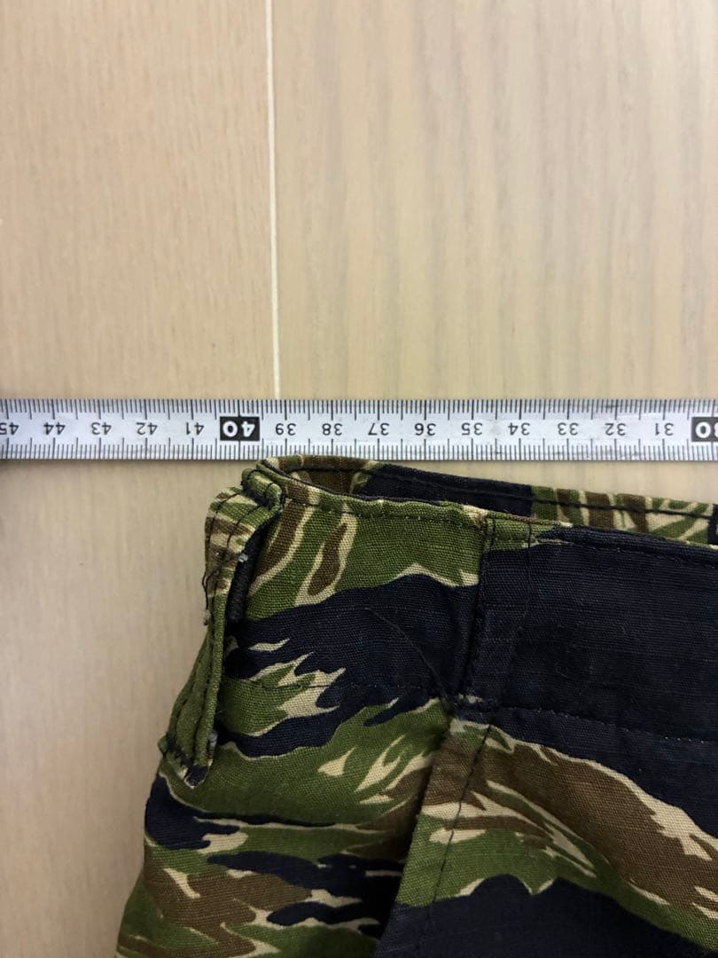 カスタム タイガーストライプ パンツ ストレート タイガーカモ ゴールドタイガー