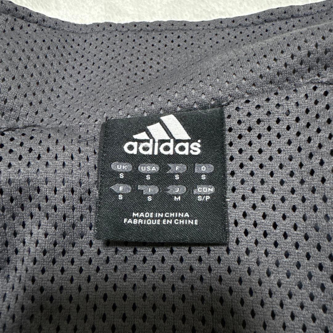 美品 アディダス セットアップ ウィンドブレーカ ジャージ M ネイビー ライン