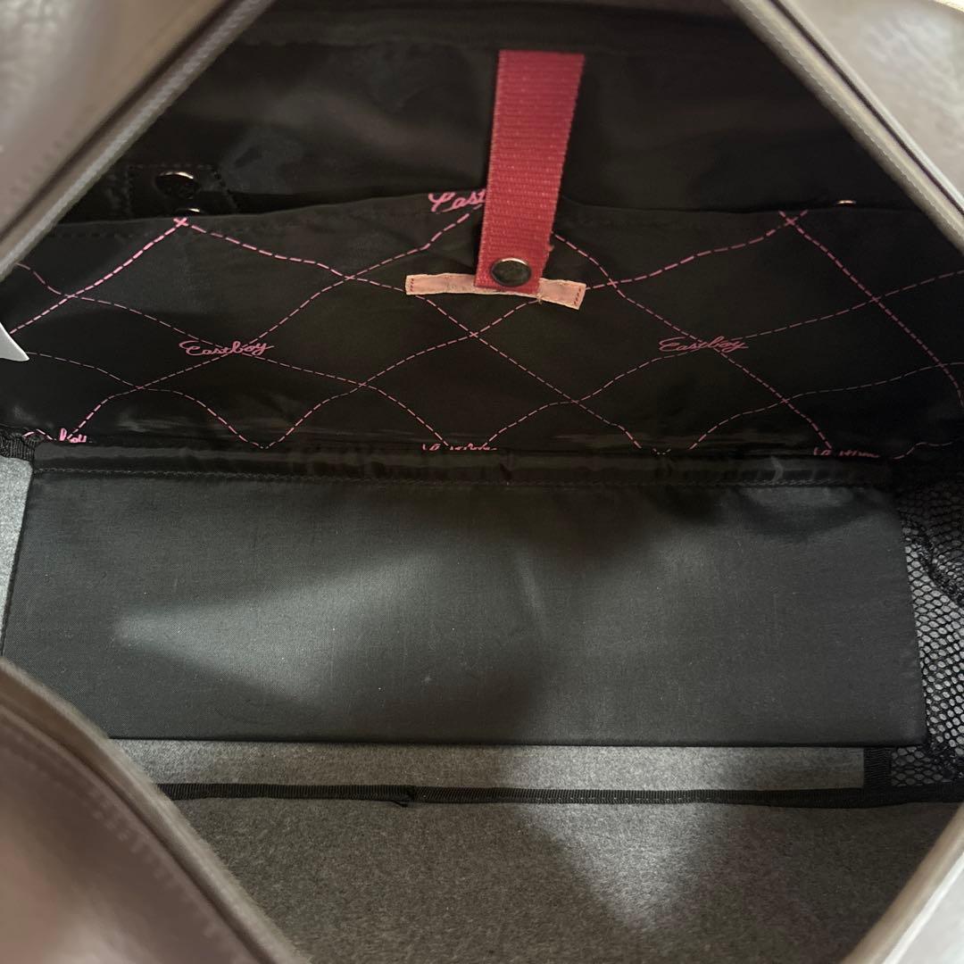 EAST BOY スクールバッグ ブラウン ピンク女神 スクバ