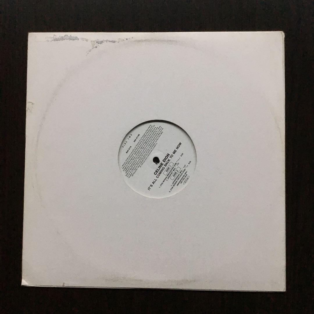 洋楽レコード　CELINE DION IT’S ALL~ WRRC