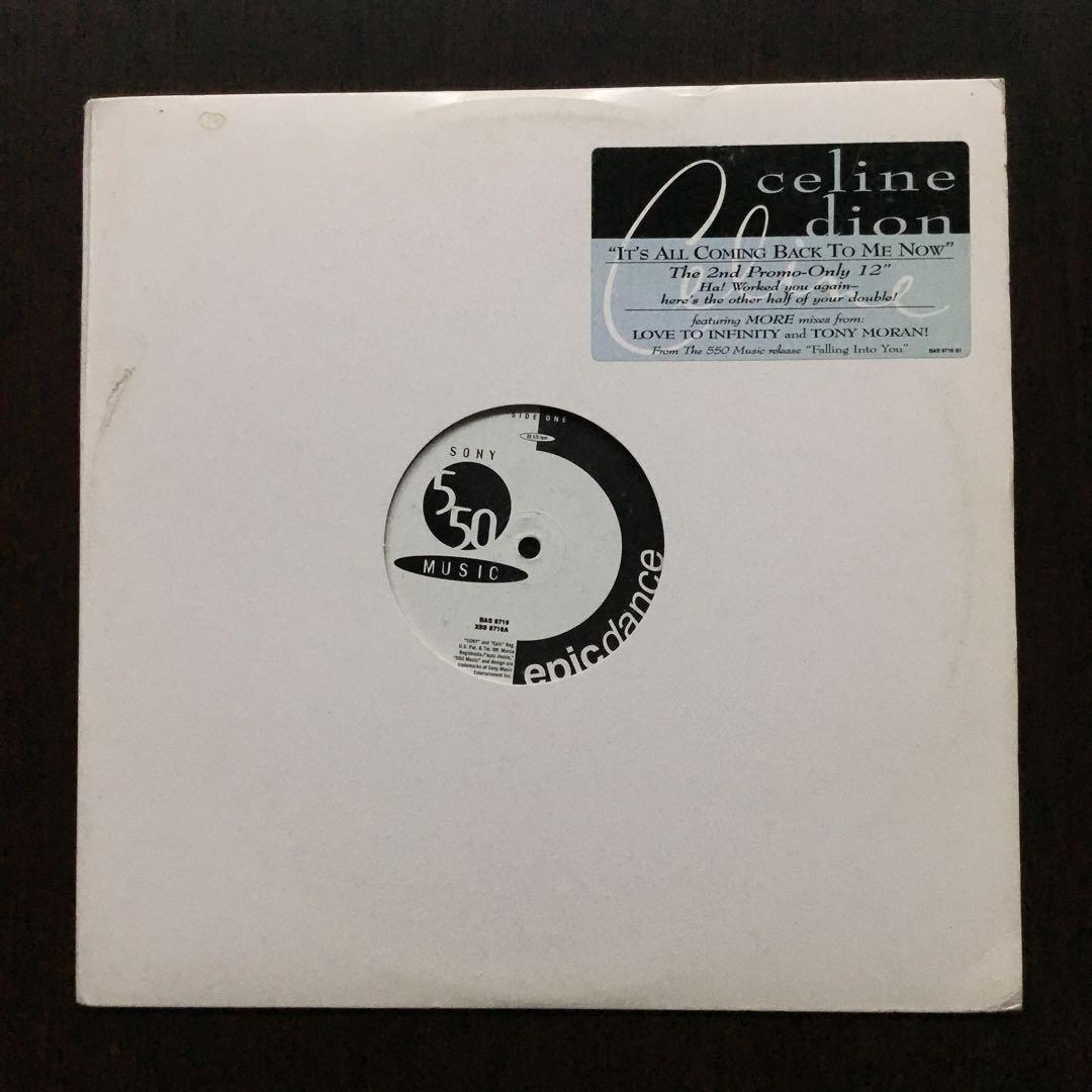 洋楽レコード　CELINE DION IT’S ALL~ WRRC