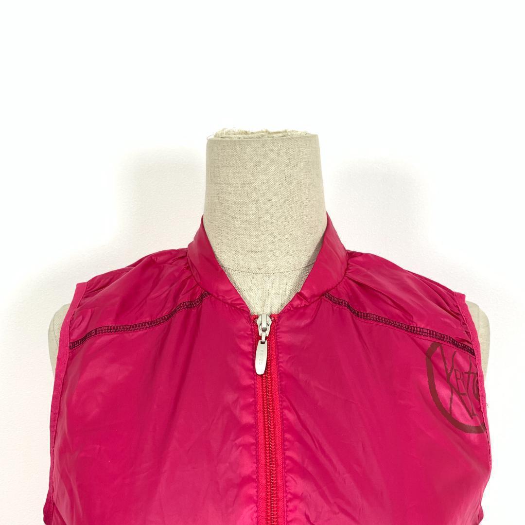 A5354 ケンゾーゴルフ ベスト ポリエステル リボン 紫 ピンク １