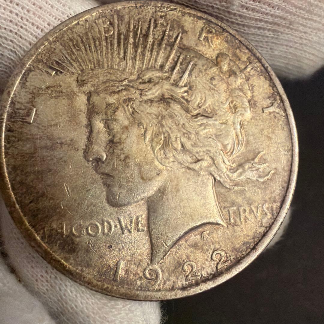 【ピースダラー】アメリカピースダラー　1922年