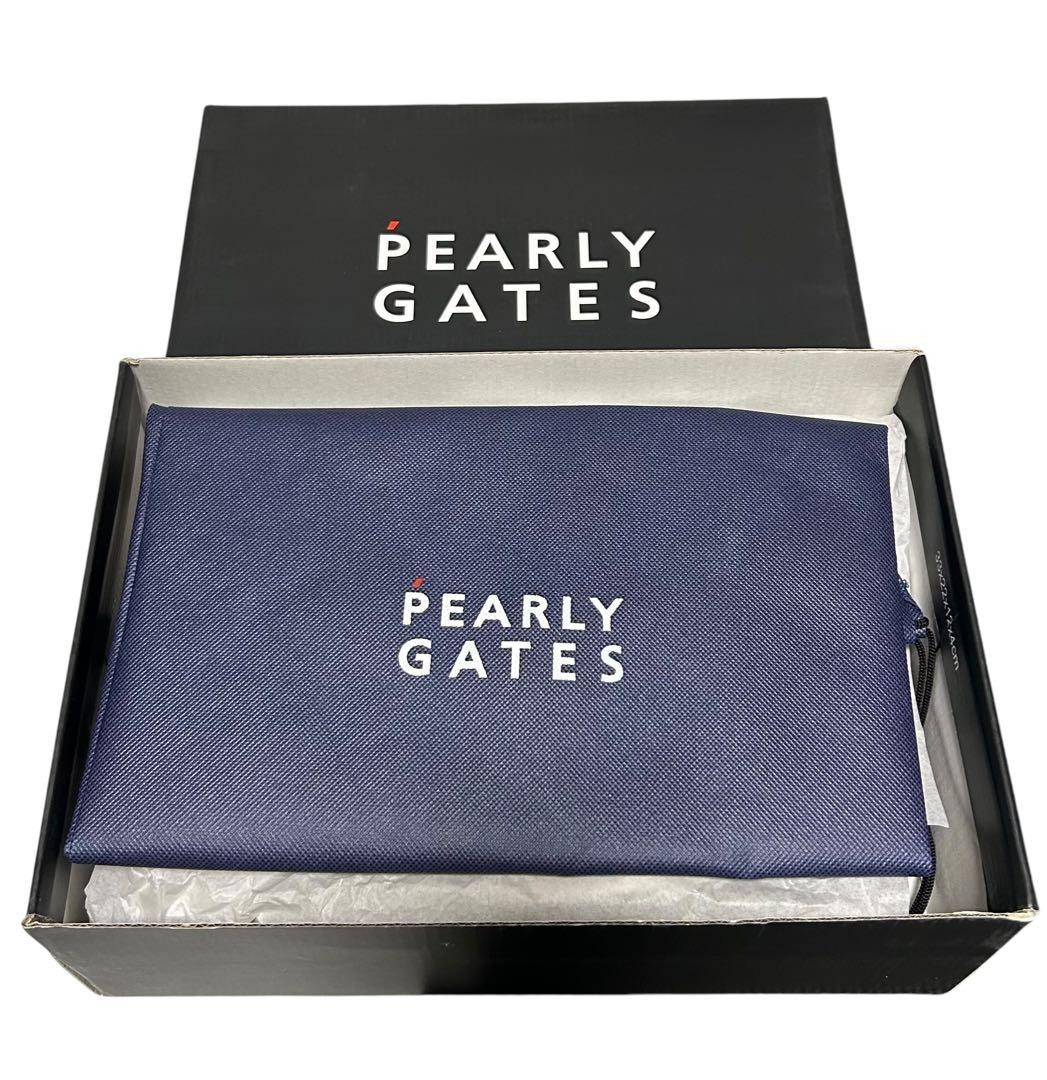 新品 パーリーゲイツ ゴルフシューズ キルトタン・ローカット メンズ 26.5㎝