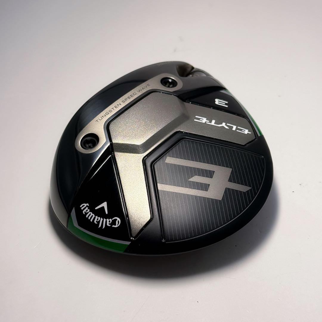 ELYTE 3w 15° キャロウェイ　フェアウェイウッド　ヘッドとカバーのみ