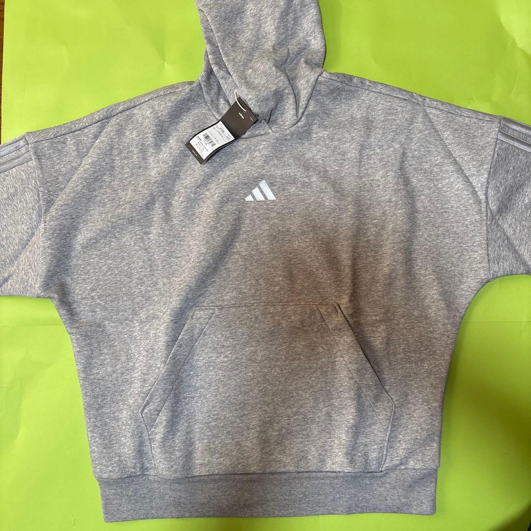 adidas 裏起毛 スエット グレー シルバー上下 L 15,950円の品