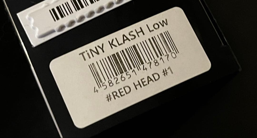 drt tiny klash low RED HEAD タイニークラッシュ