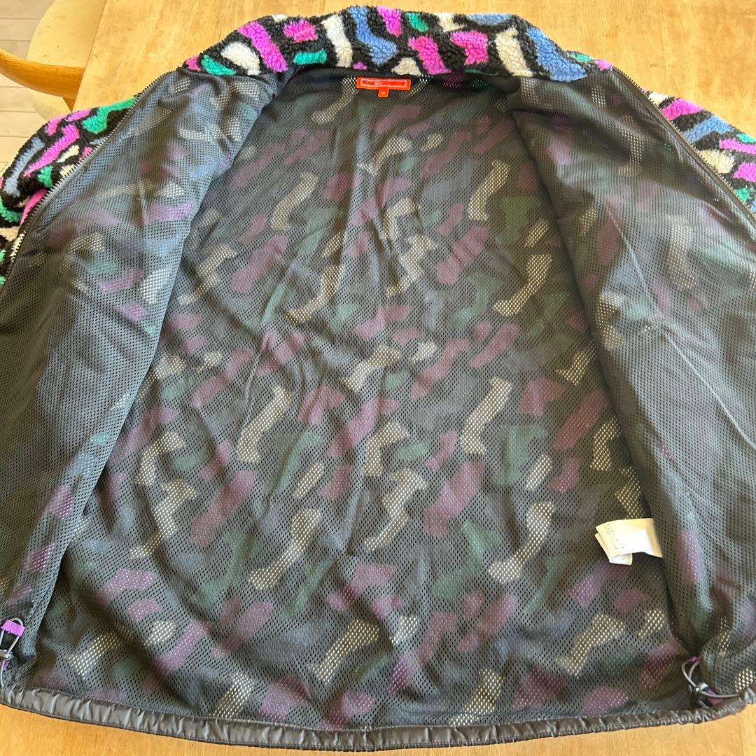 BEAMS GOLF カラフル フリースジャケット M★美品★保温性高し