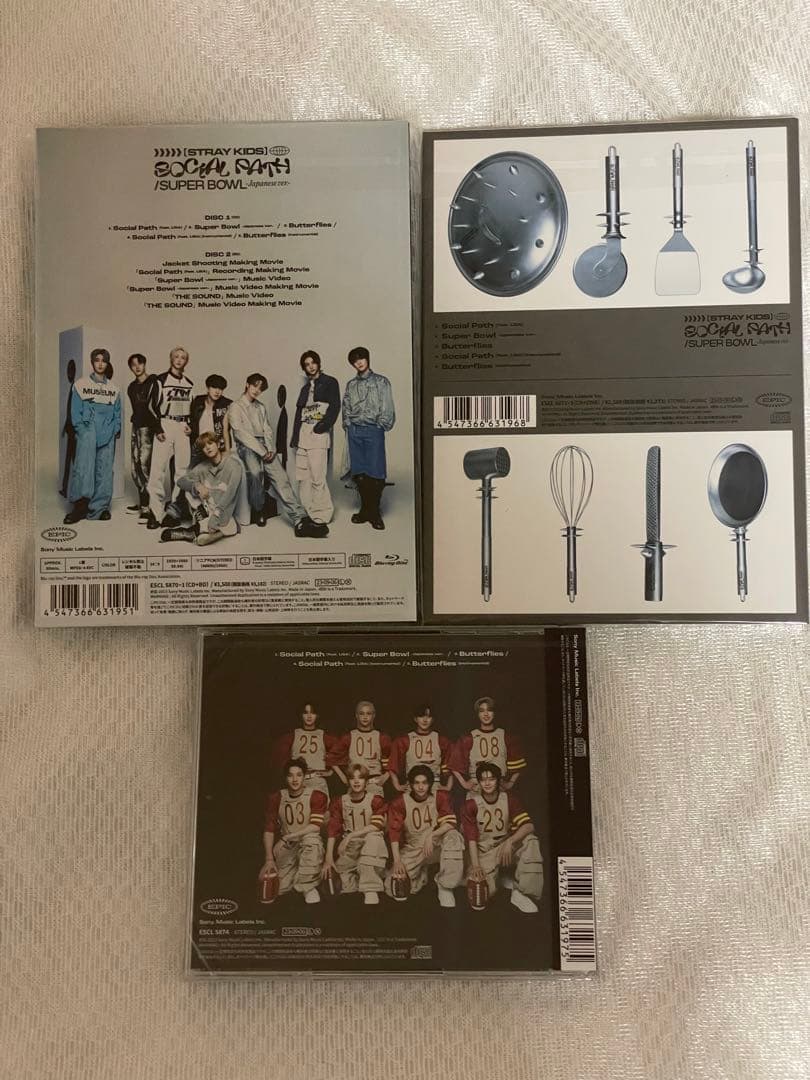 【Stray Kids】 スキズ SOCIAL PATH 初回盤3点セット