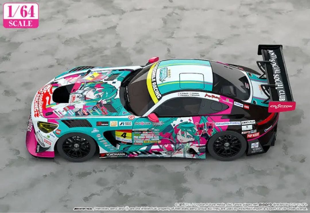 1/64 グッドスマイル 初音ミク AMG 2025 presentation
