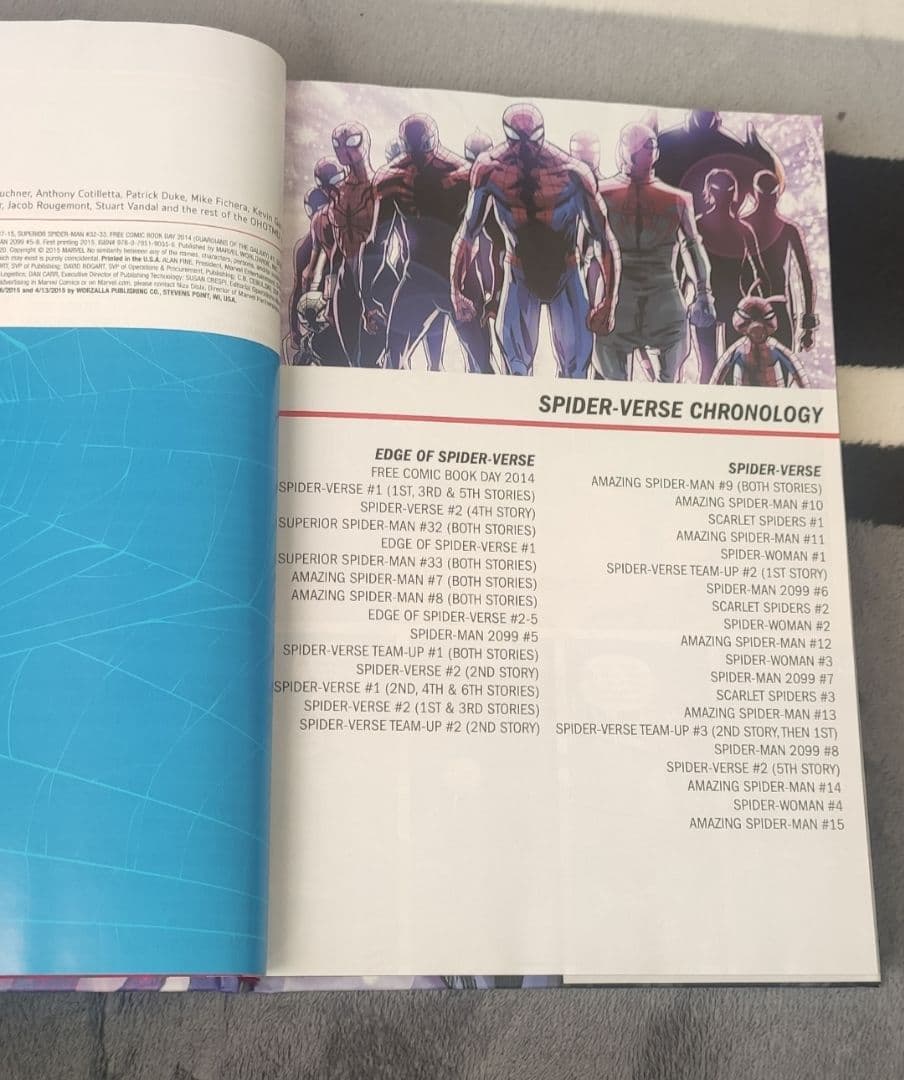 MARVEL　アメコミ　Spider verse Omnibus スパイダーマン