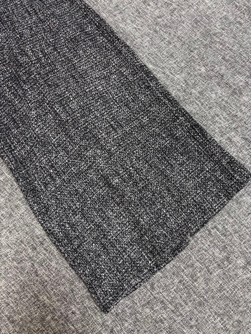 GRACE CONTINENTAL ダイアグラム ツイードジャージワンピース　S