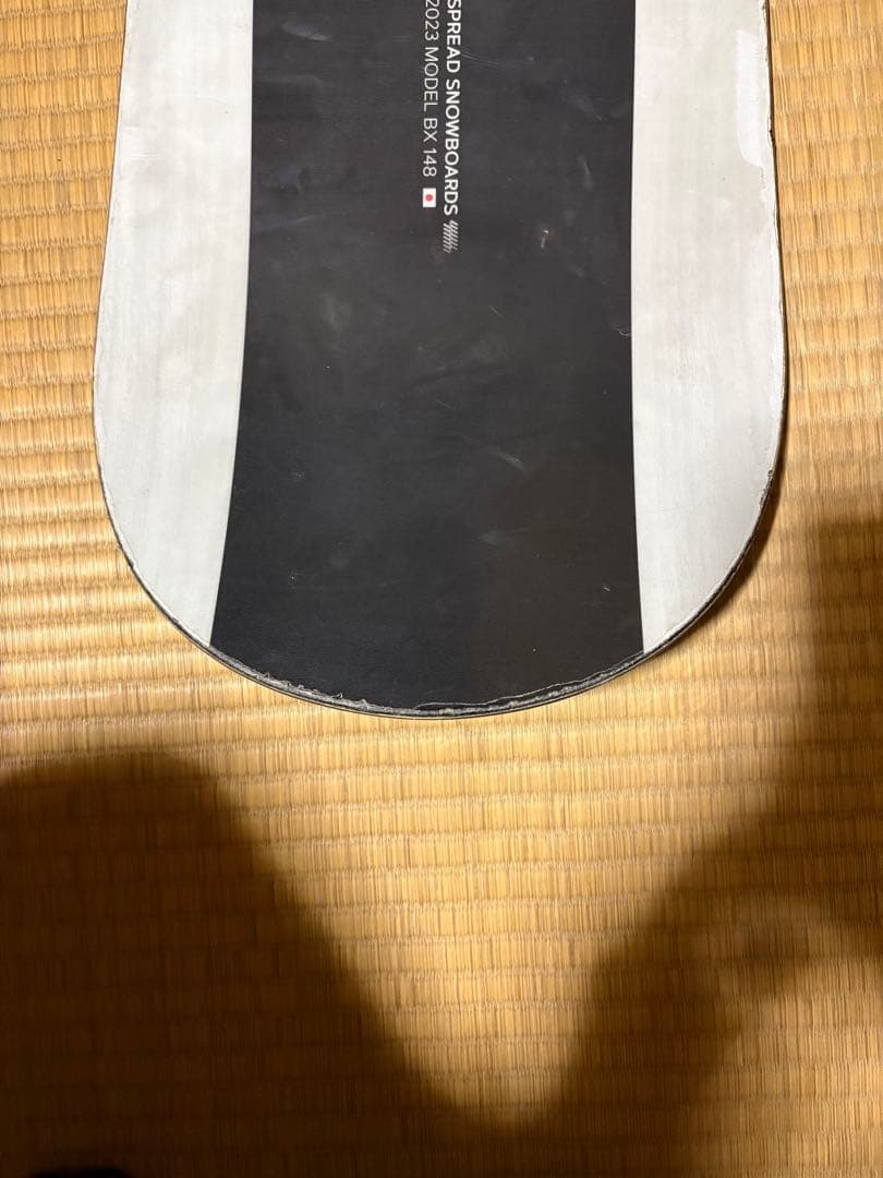 SPREAD スノーボード ブラック/ホワイト