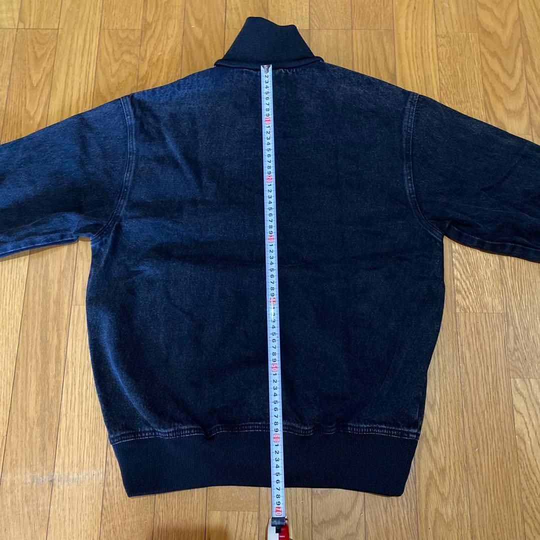 adidas ブラック デニム トラッカージャケット ②
