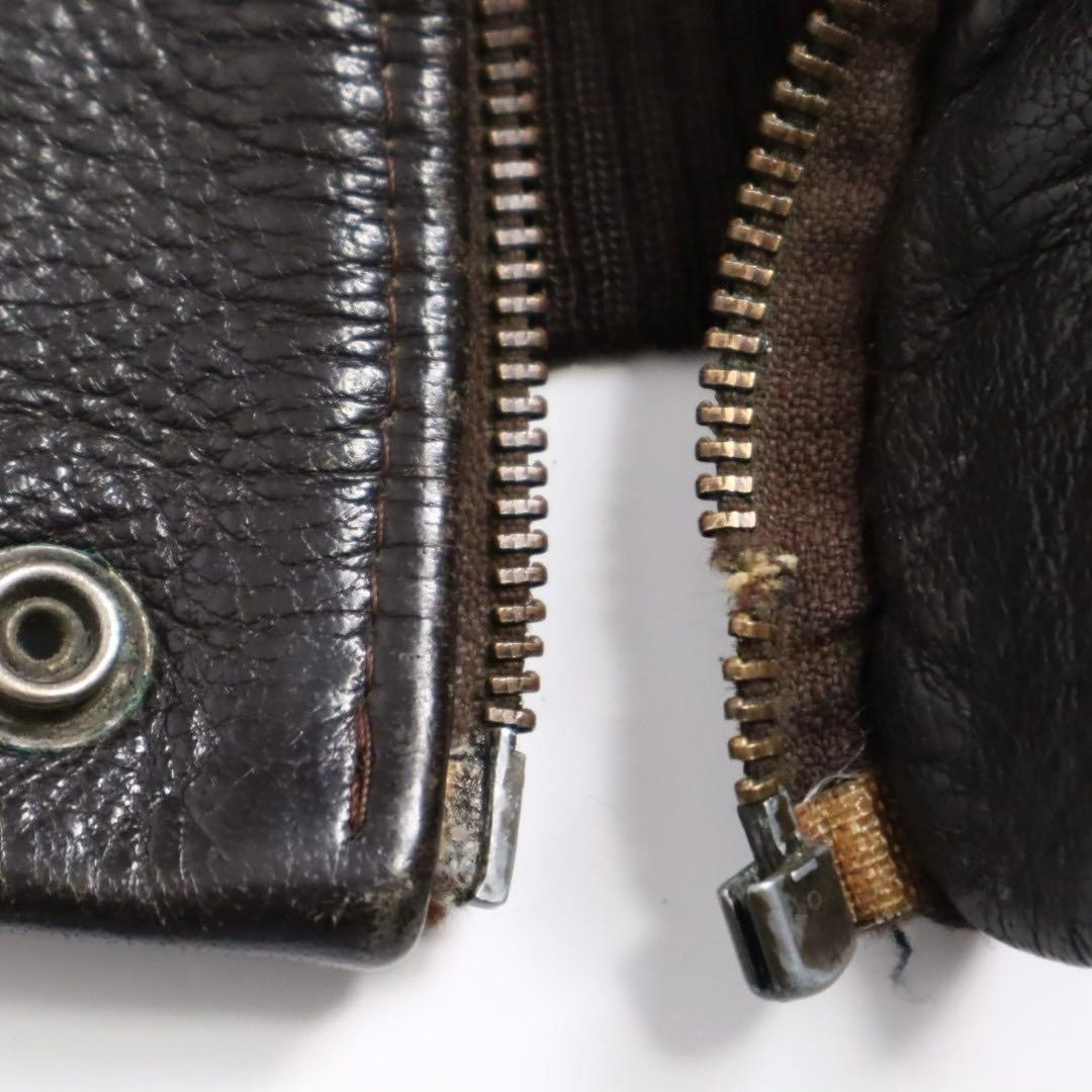 Vintage 70s 80s A2 G1 ファイヤーマン レザージャケット