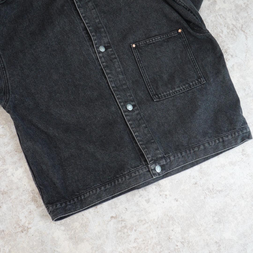 トラディショナルウェザーウェア 001D ブラックデニムGジャン 38 大戦