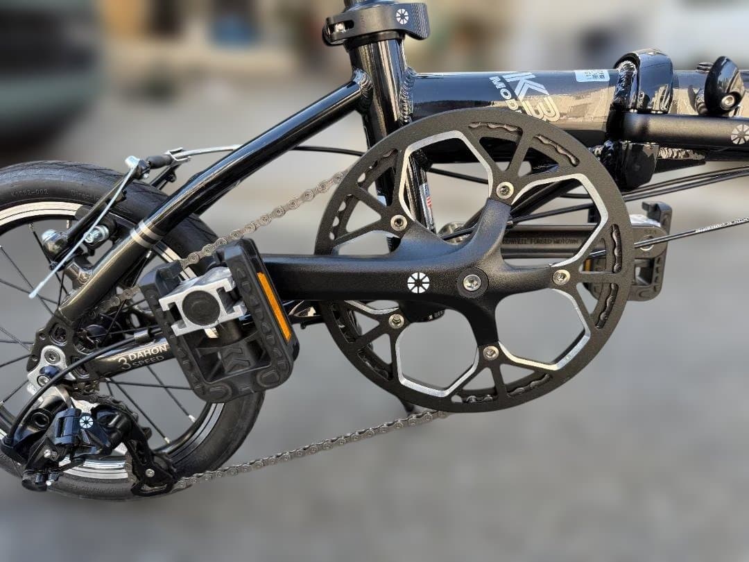 【未使用】DAHON 折りたたみ自転車 3速 ブラック