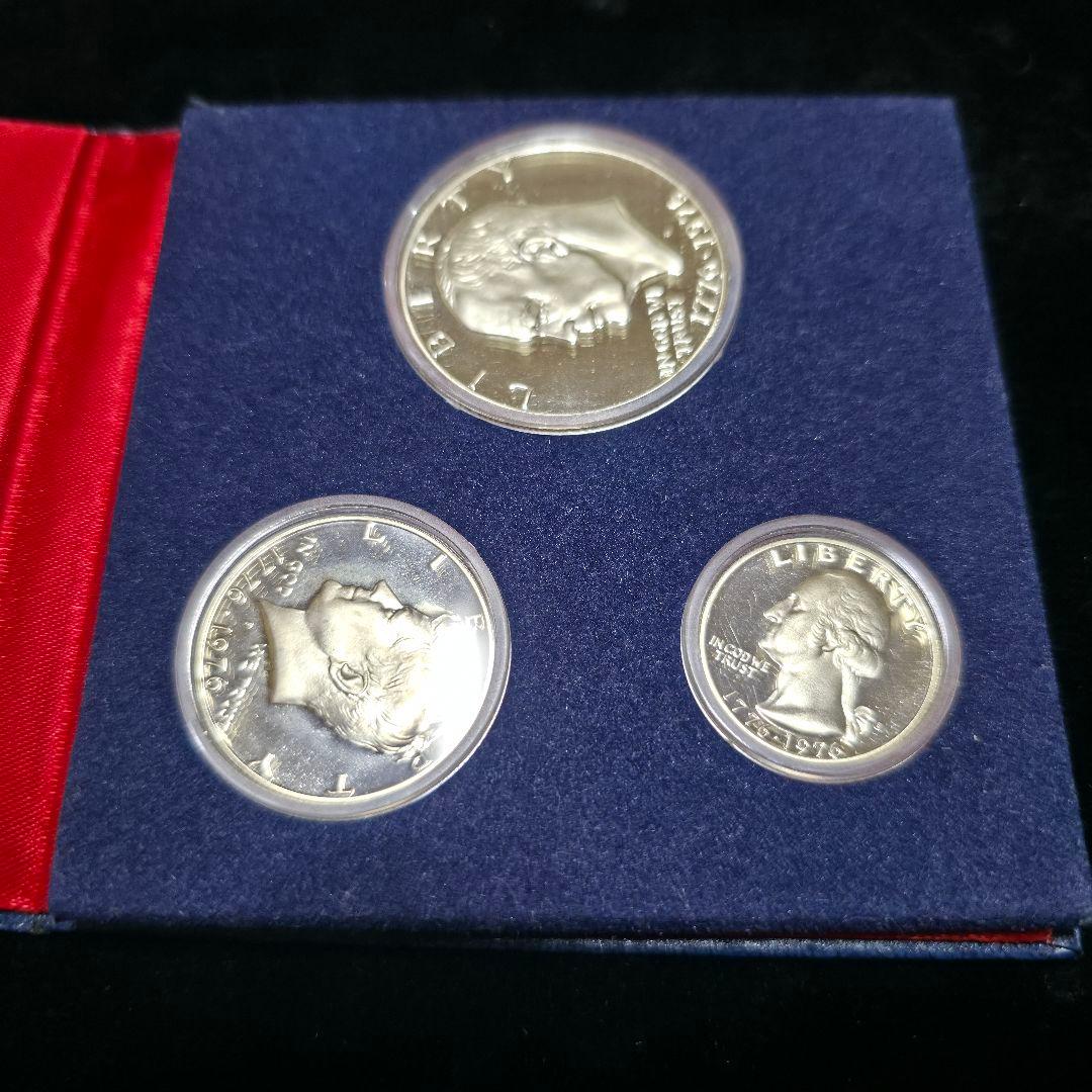 米国独立200周年記念銀貨 シルバープルーフ 1776‐1976