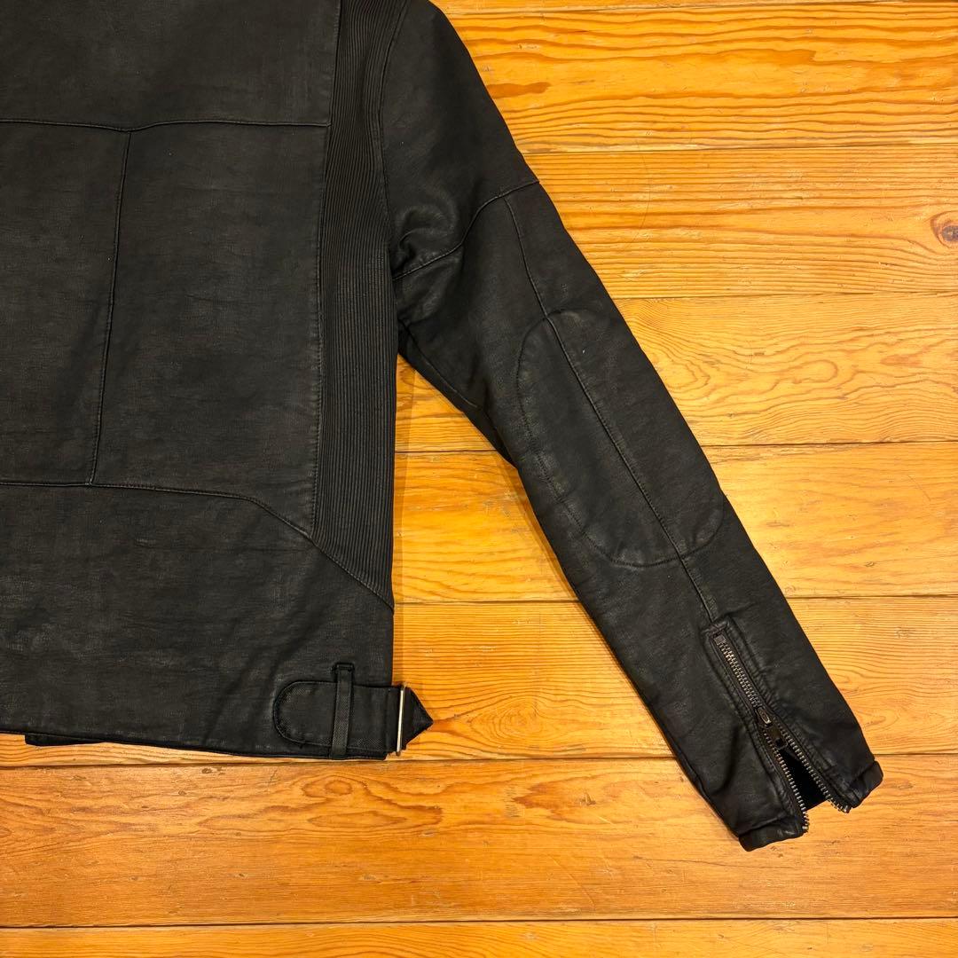 POLO RALPH LAUREN シングルライダースジャケット　ブラック　M