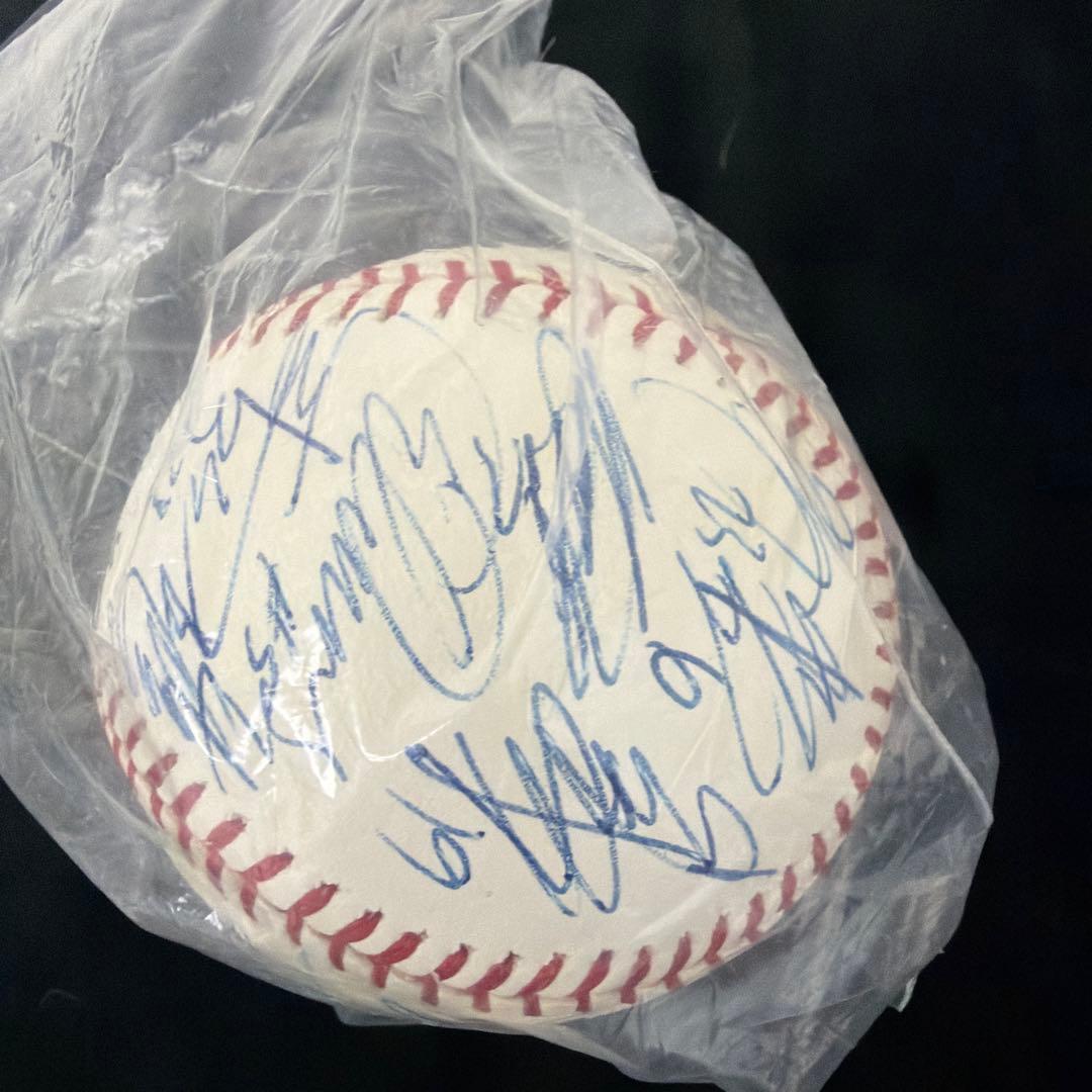 WBC2009 寄せ書きサインボール 20数名 ダルビッシュ 松坂大輔 里崎など