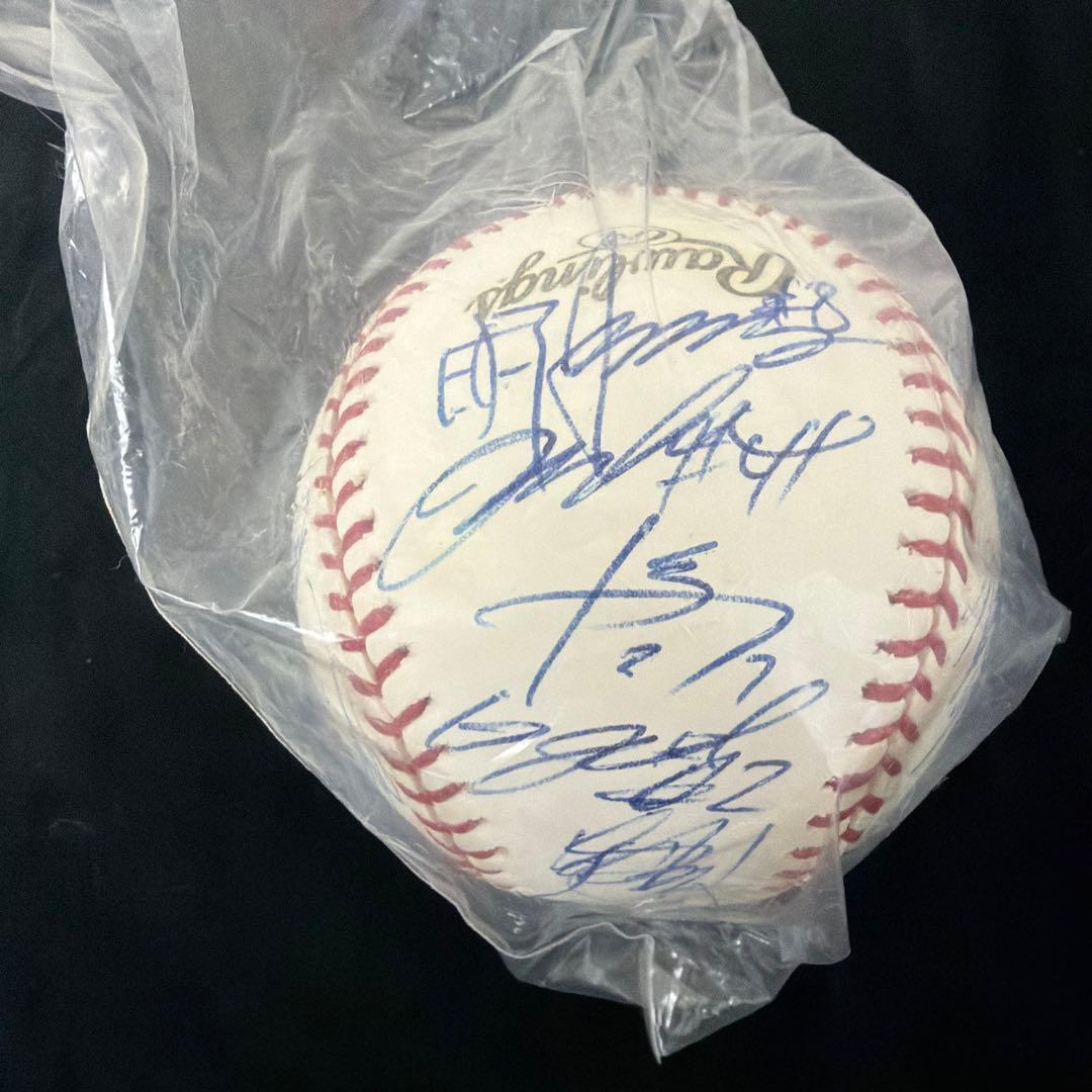 WBC2009 寄せ書きサインボール 20数名 ダルビッシュ 松坂大輔 里崎など