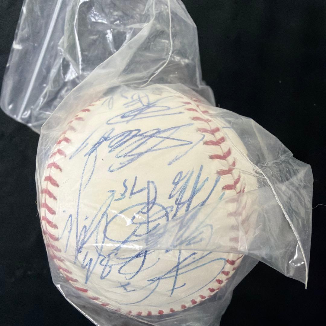 WBC2009 寄せ書きサインボール 20数名 ダルビッシュ 松坂大輔 里崎など