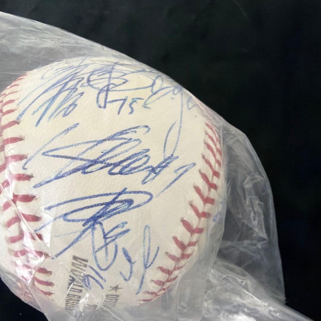 WBC2009 寄せ書きサインボール 20数名 ダルビッシュ 松坂大輔 里崎など