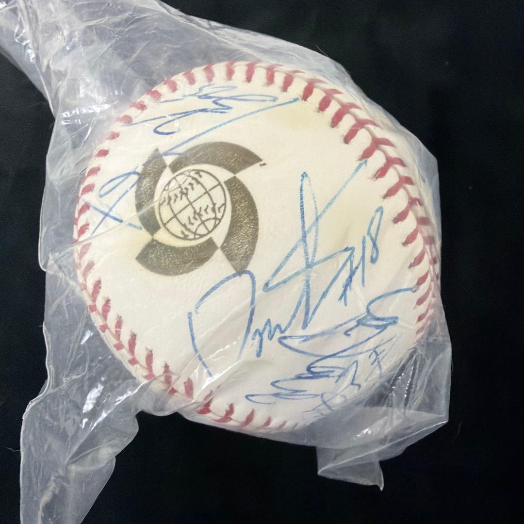 WBC2009 寄せ書きサインボール 20数名 ダルビッシュ 松坂大輔 里崎など