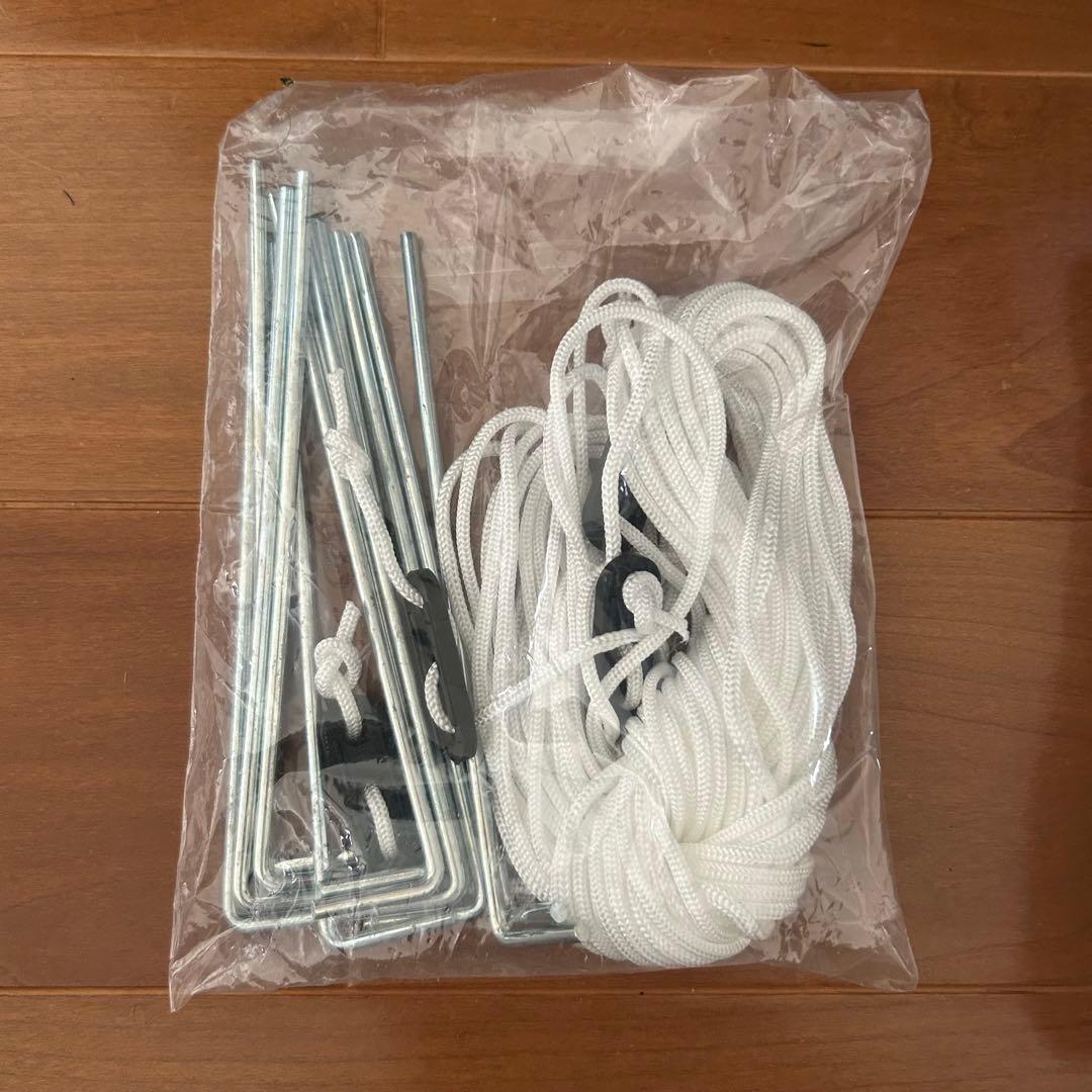 新品未使用‼️ワンタッチタープテント サイドシート付 エンドレスベース オレンジ