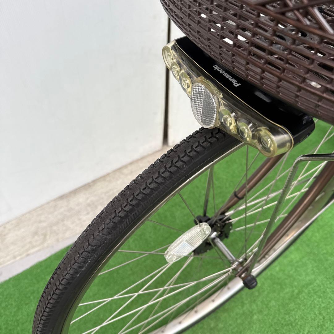 panasonic パナソニック電動アシスト自転車26インチ8.9Ah ブラウン