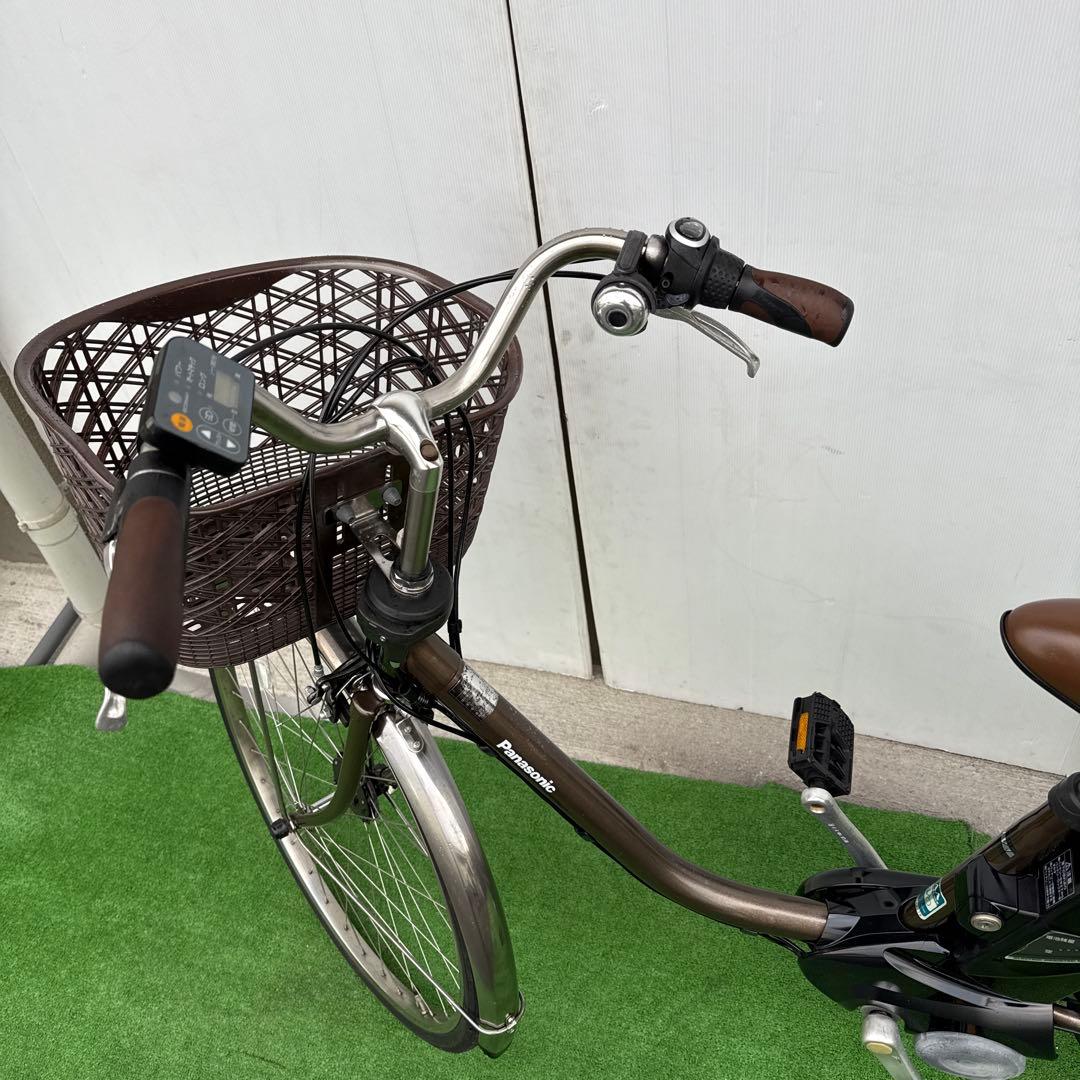panasonic パナソニック電動アシスト自転車26インチ8.9Ah ブラウン