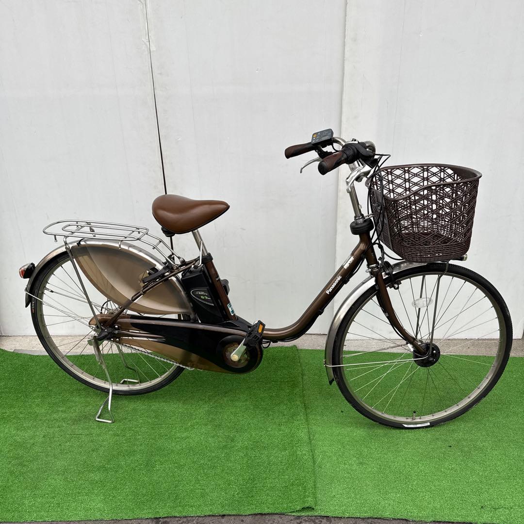 panasonic パナソニック電動アシスト自転車26インチ8.9Ah ブラウン