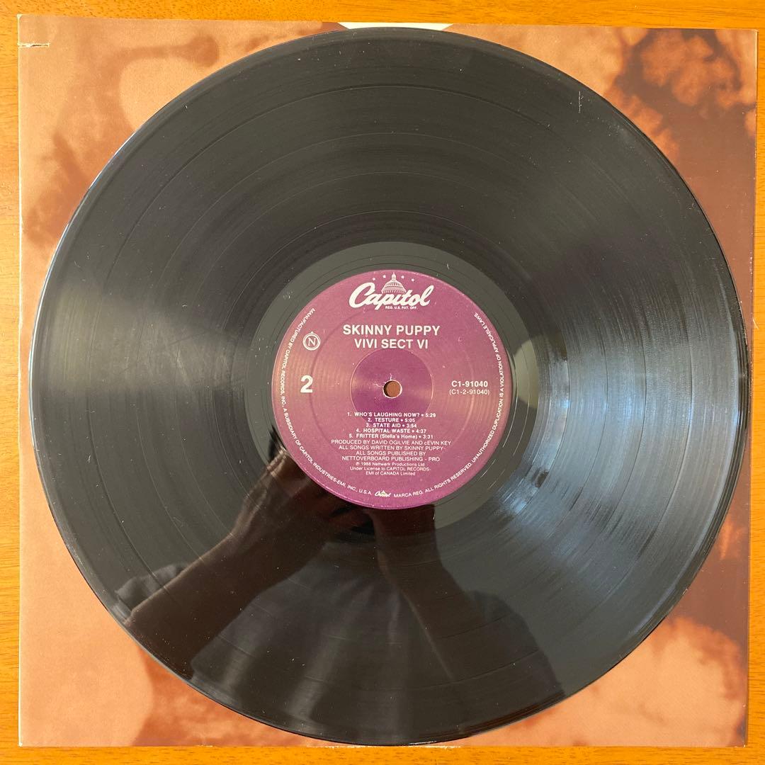 【希少盤】Skinny Puppy / VIVIsectVI　インダストリアル