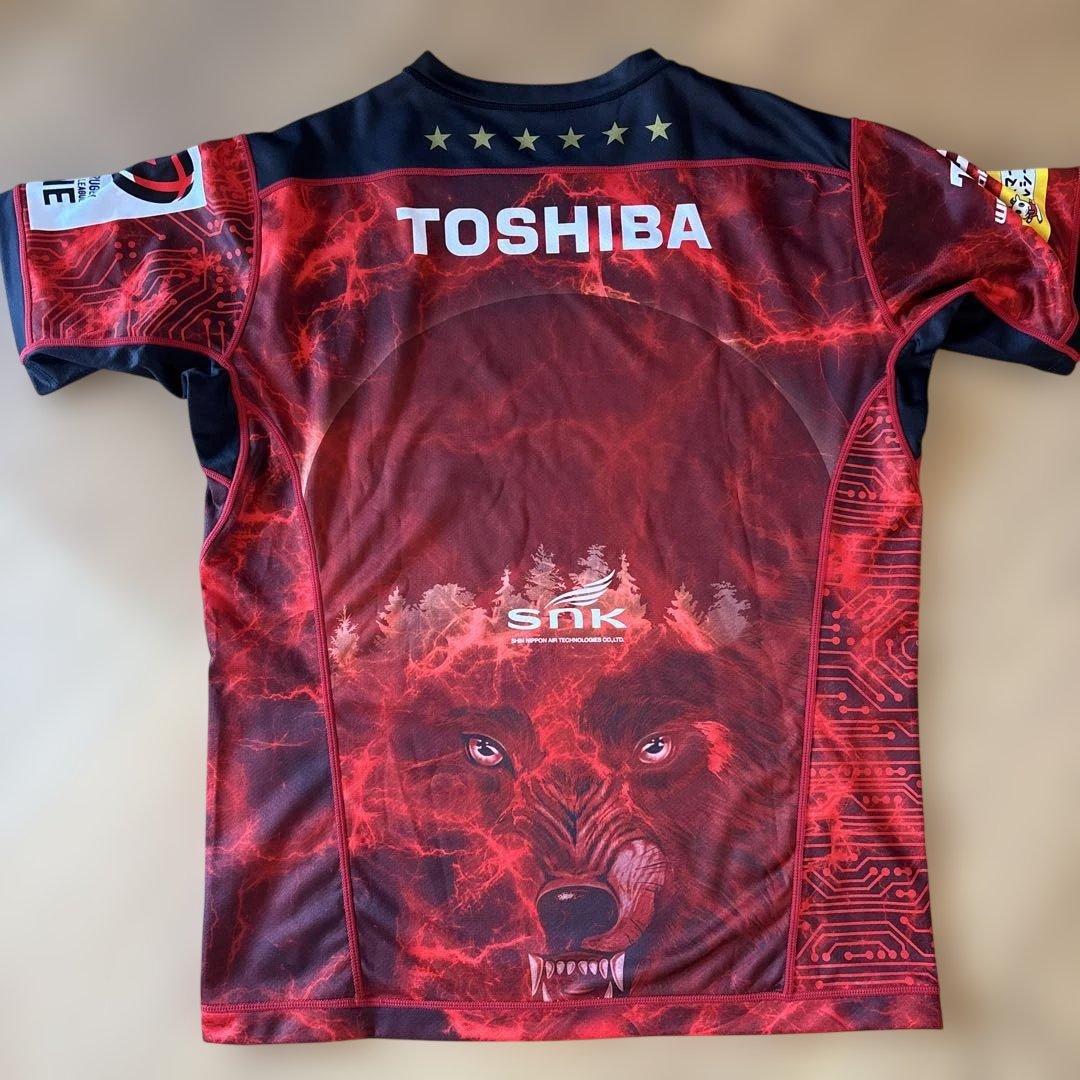 ラグビー 東芝ブレイブルーパス XL ユニフォーム